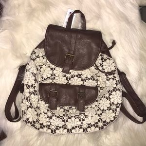 Floral bag/backpack